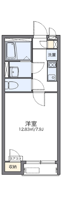 レオネクストフォレスト江見 間取り図