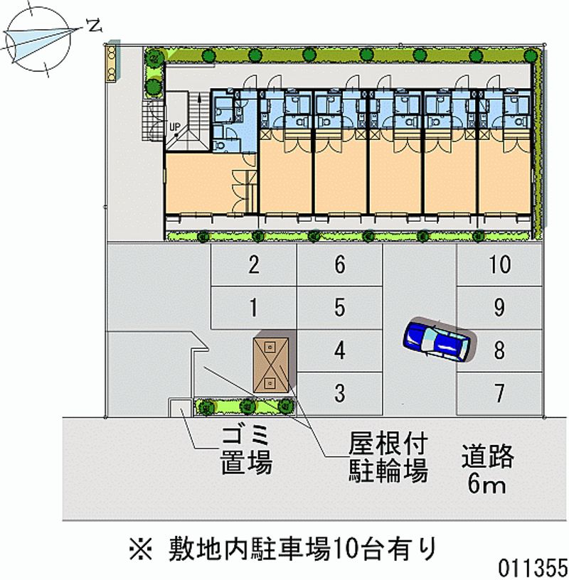 レオパレス湘南２１ 月極駐車場