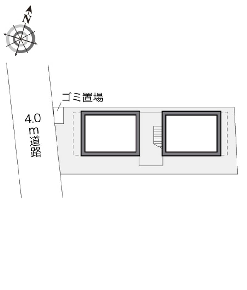 レオパレス池袋ウエスト 配置図