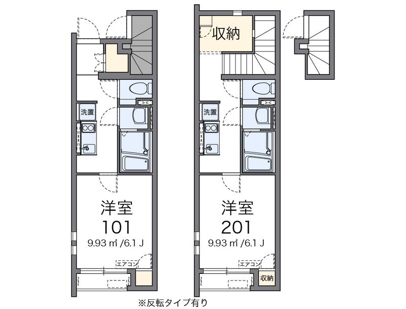 クレイノＷＡＫＡＮＡⅡ 間取図