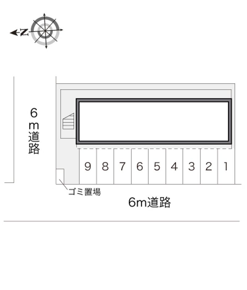 レオパレスＳｏｌｅｉｌ 配置図