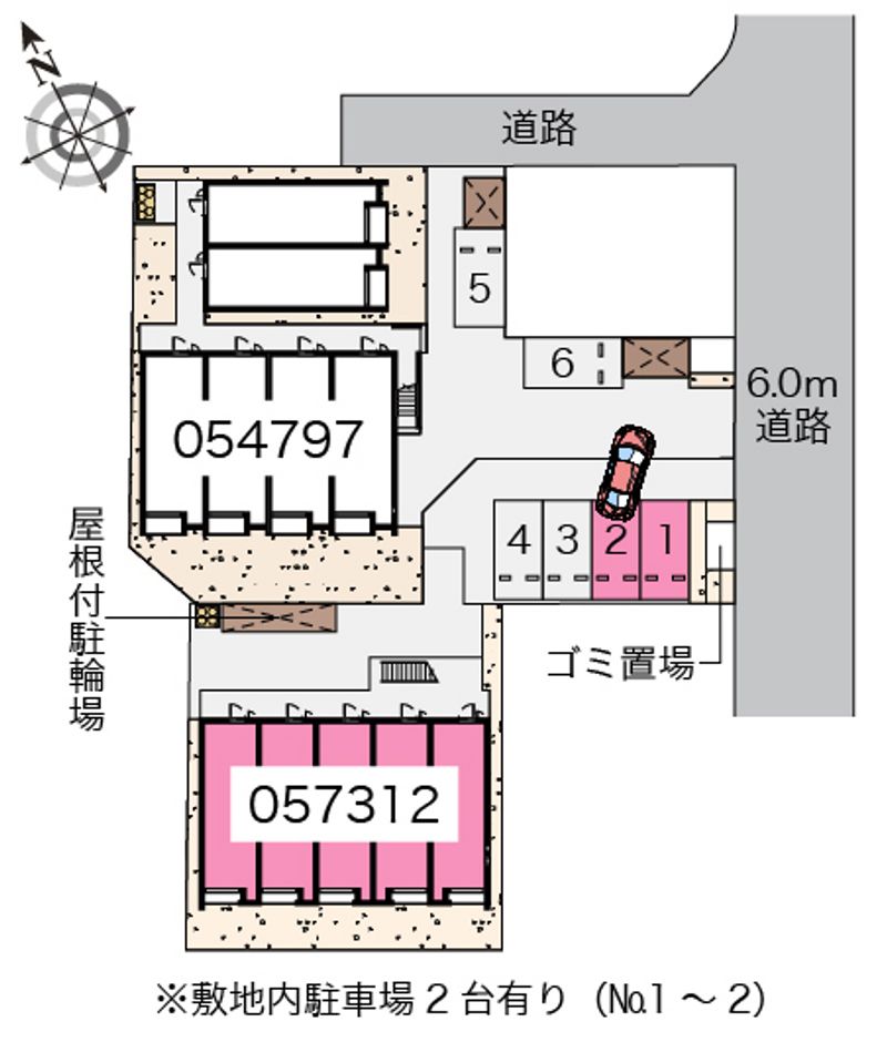 クレイノ希望 配置図
