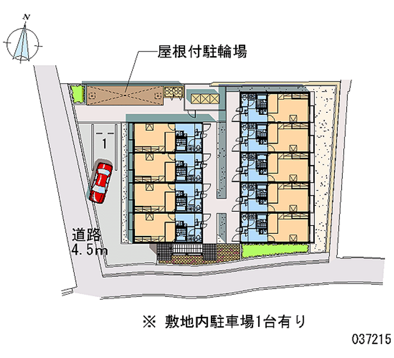 レオパレス希望 月極駐車場