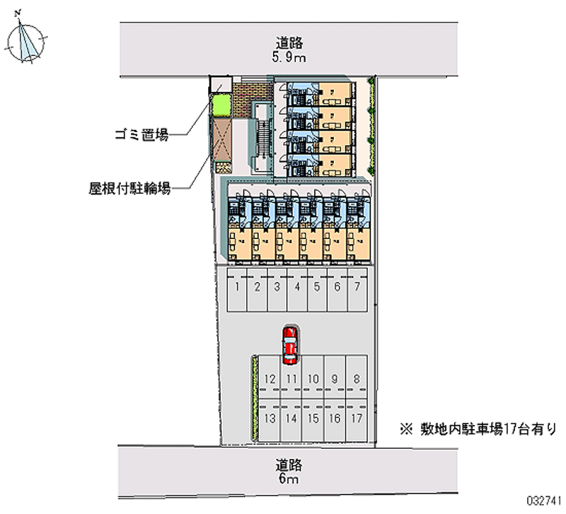 32741 Monthly parking lot