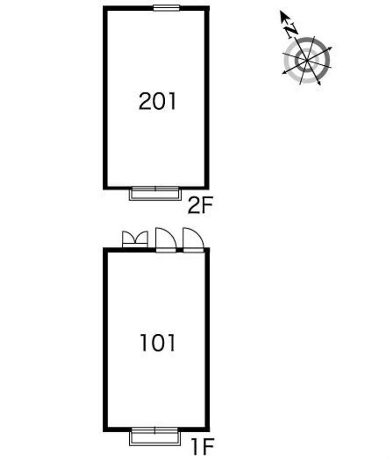 レオパレスマクシェリモラム古淵 間取り配置図
