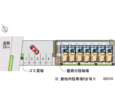 26743 bãi đậu xe hàng tháng