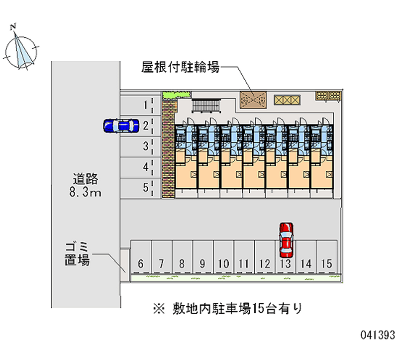 41393月租停車場