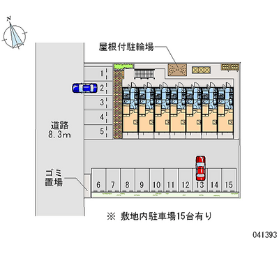 41393 Monthly parking lot