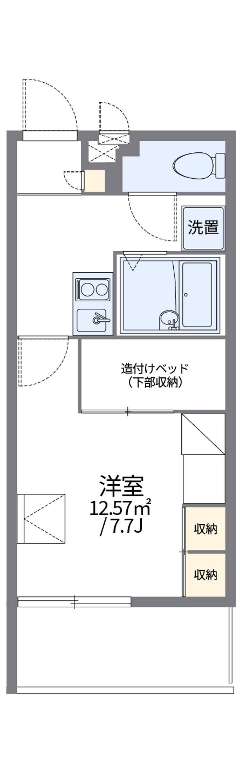 レオパレスサンダンカ 間取り