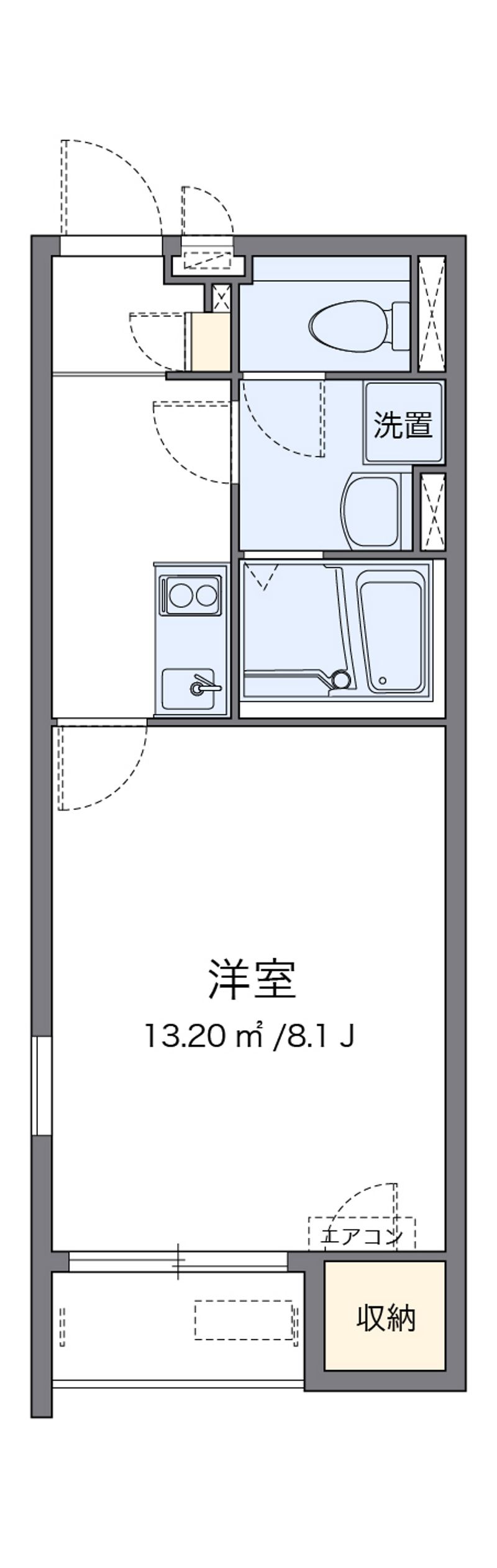 クレイノリゲル 間取図