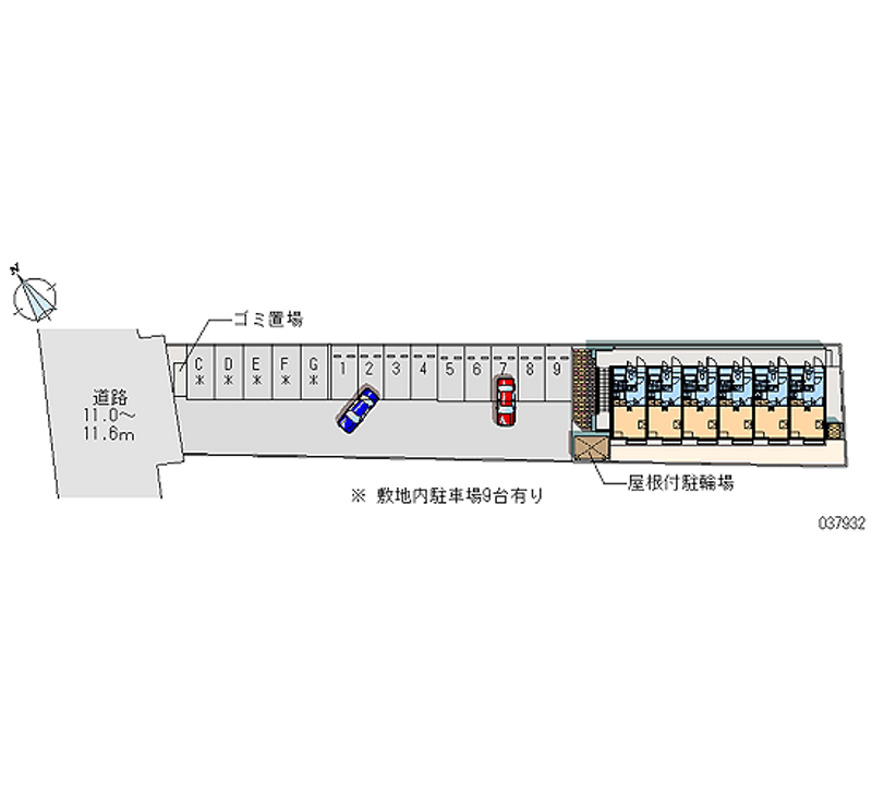 37932月租停车场