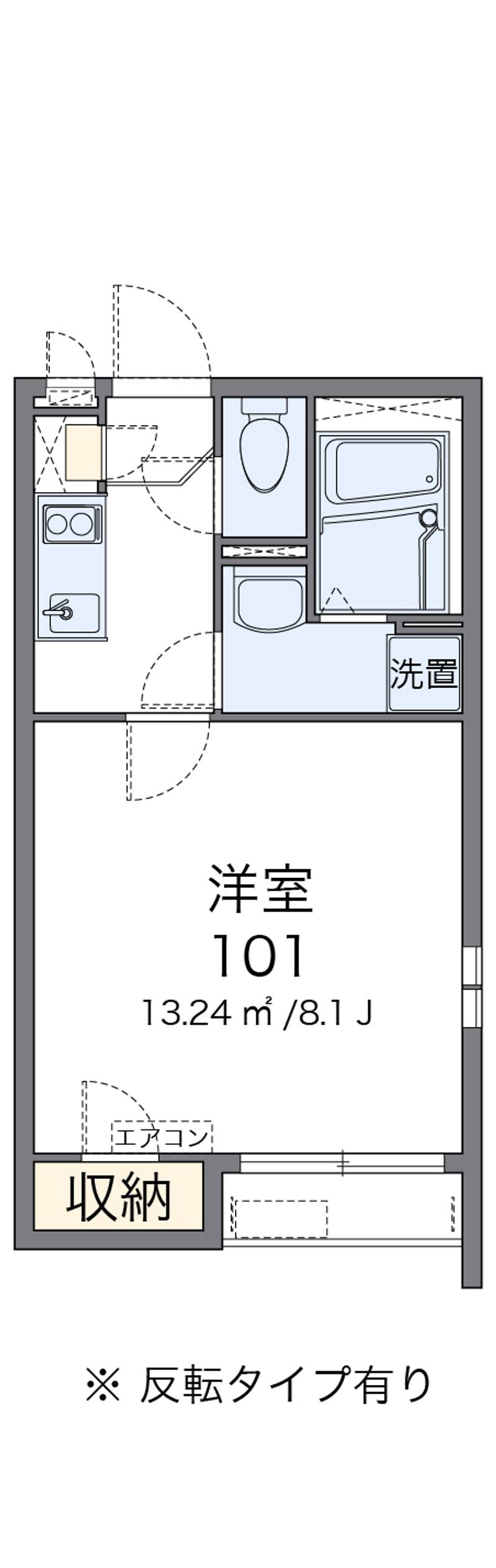クレイノジュネスピューパⅣ 間取図