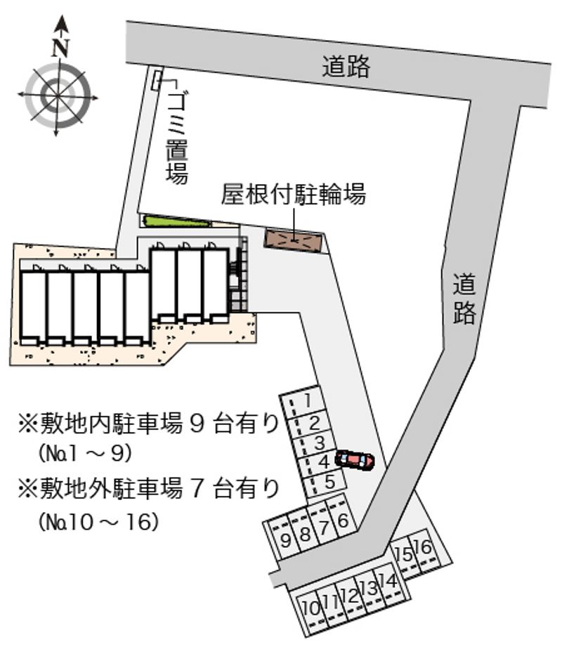ミランダミュールⅡ 配置図