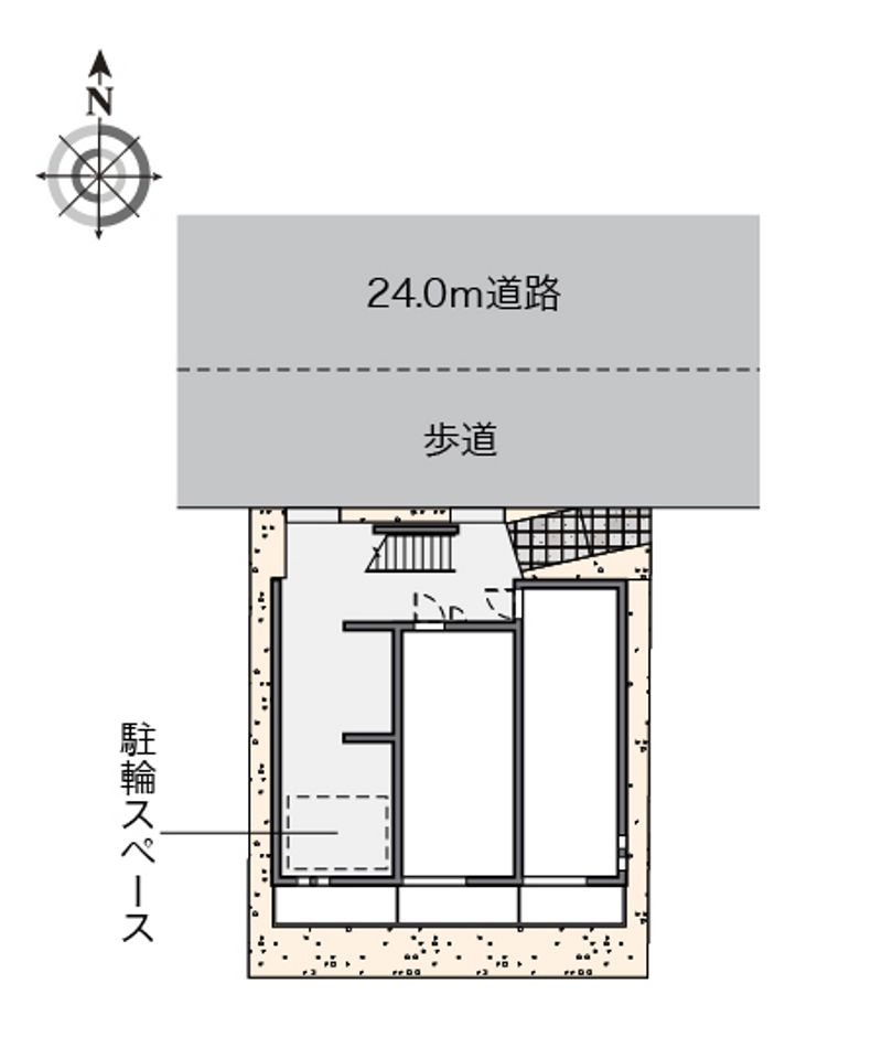 クレイノバローネ元城 配置図