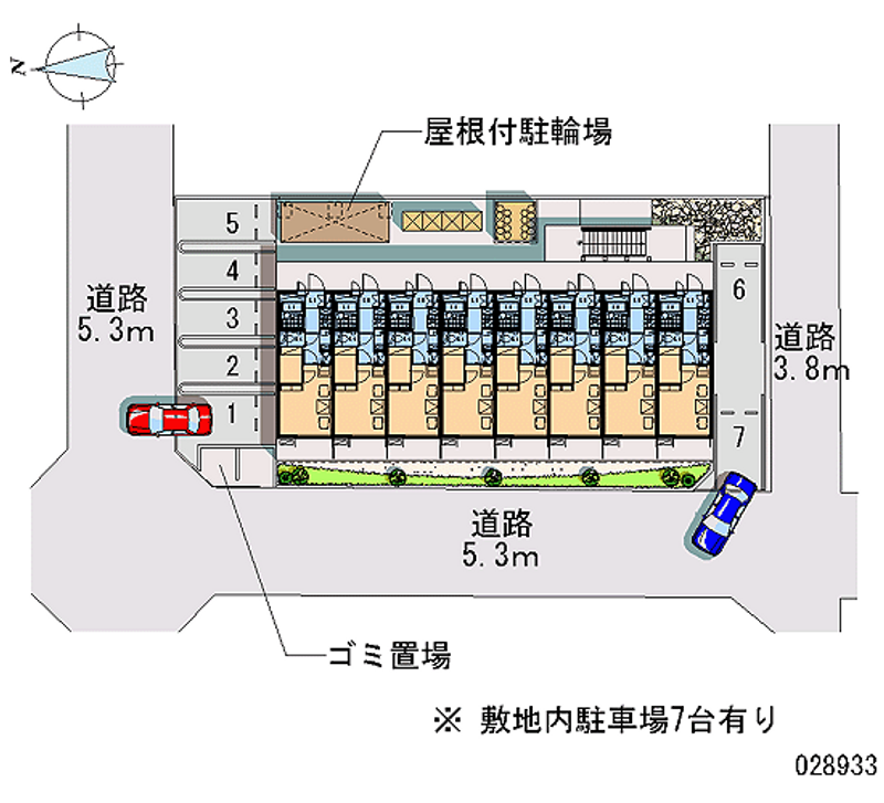 28933 Monthly parking lot