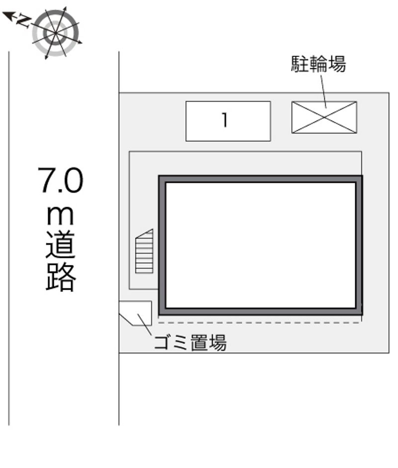 レオパレスＲ＆Ｓ 配置図