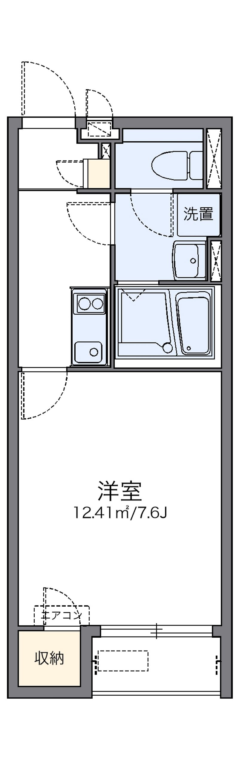レオネクストアイランド 間取図