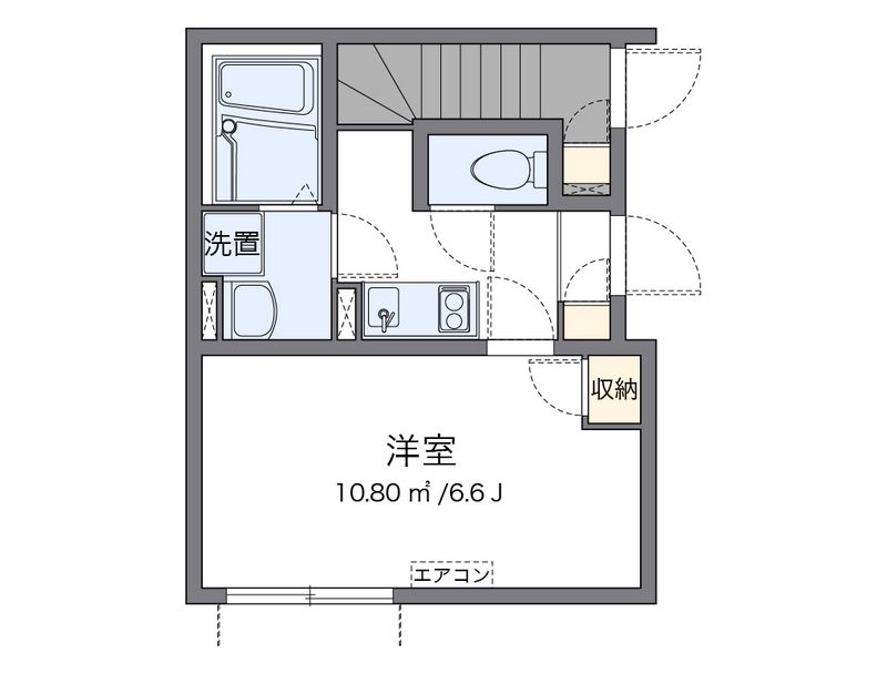 クレイノ藤 間取図