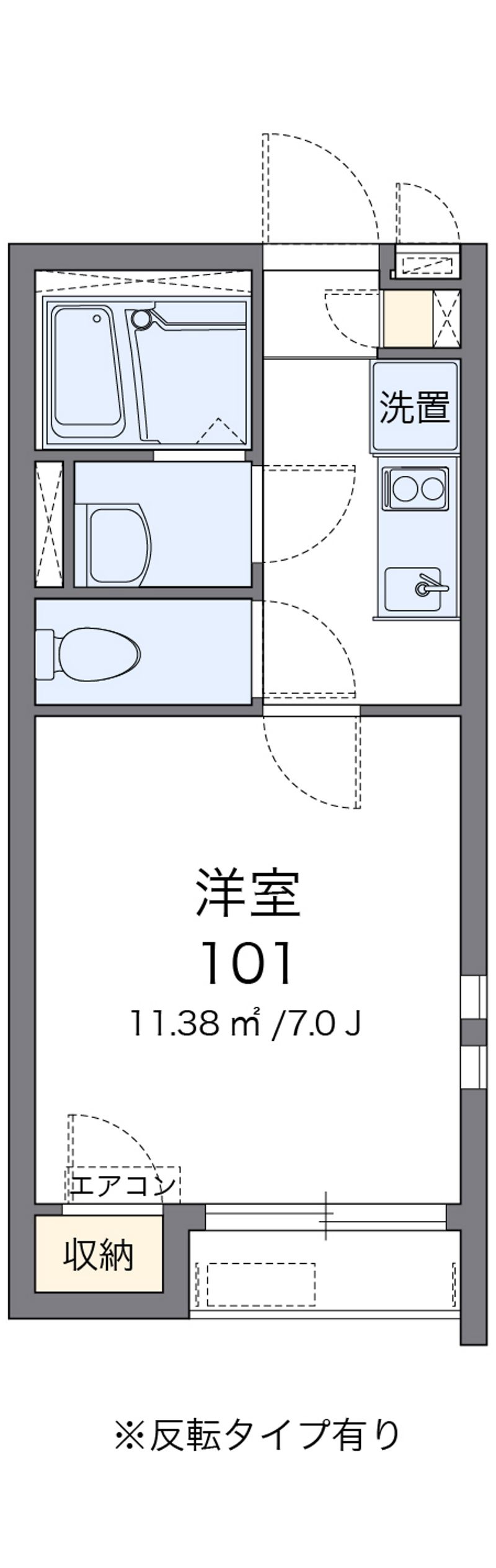 クレイノＮＫグランシャリオ 間取図