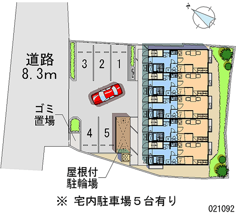 21092月租停車場