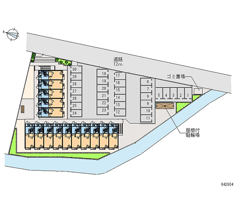 レオネクスト三の沢 月極駐車場