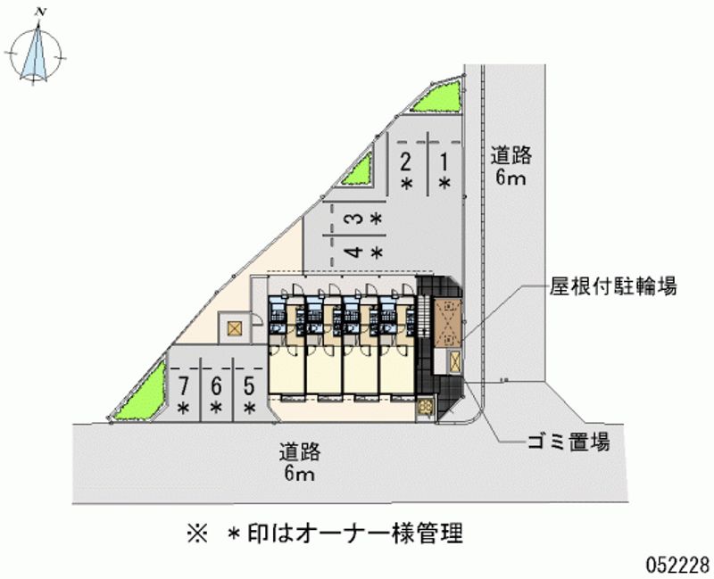 レオパレス京都 区画図
