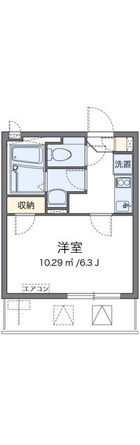 クレイノフローラ大森南 間取り図