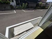 レオパレスクリスタルガーデン バルコニー