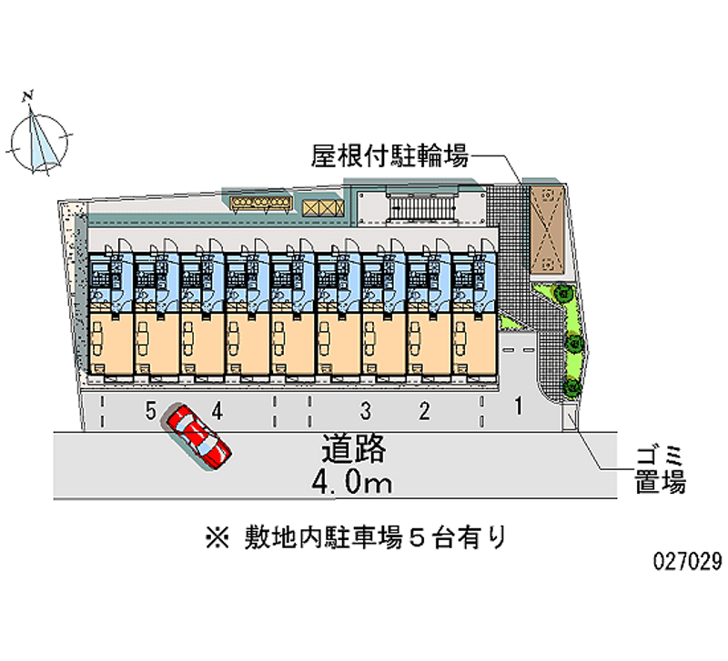 レオパレス日置通り 月極駐車場