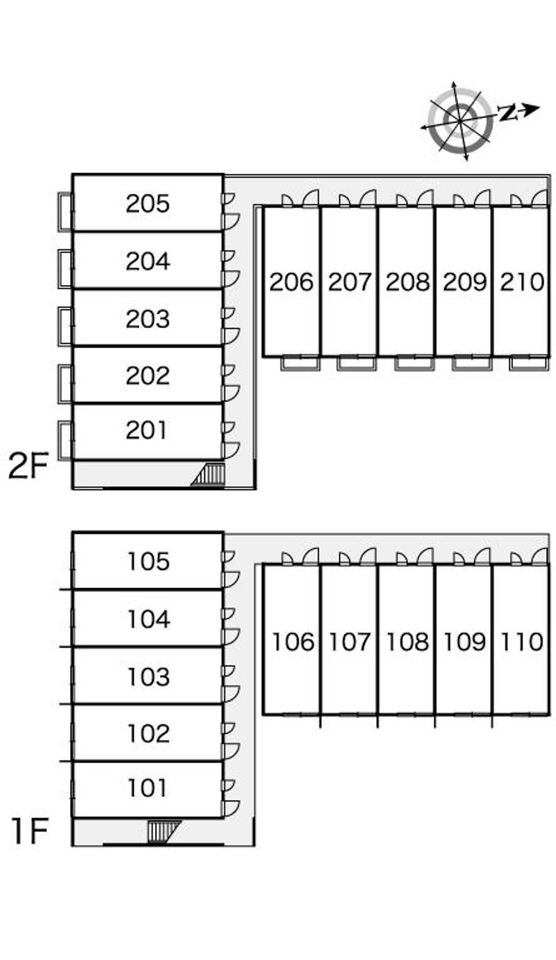 レオパレスパオ 間取り配置図