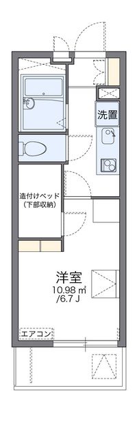 レオパレスソフィア　壱番館 間取り図