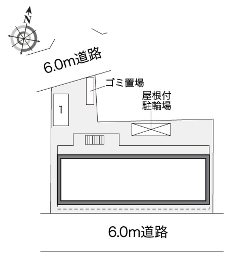 レオパレスＭ＆Ｔ 配置図