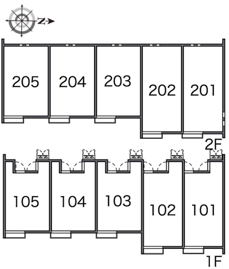 レオネクストエスペランサ 間取配置図