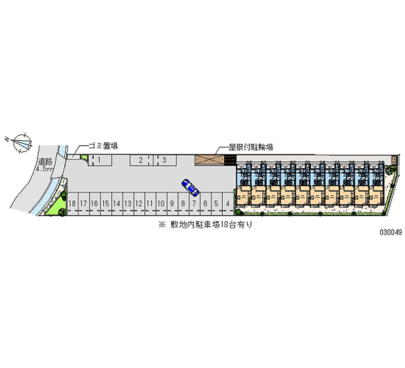 30049 bãi đậu xe hàng tháng