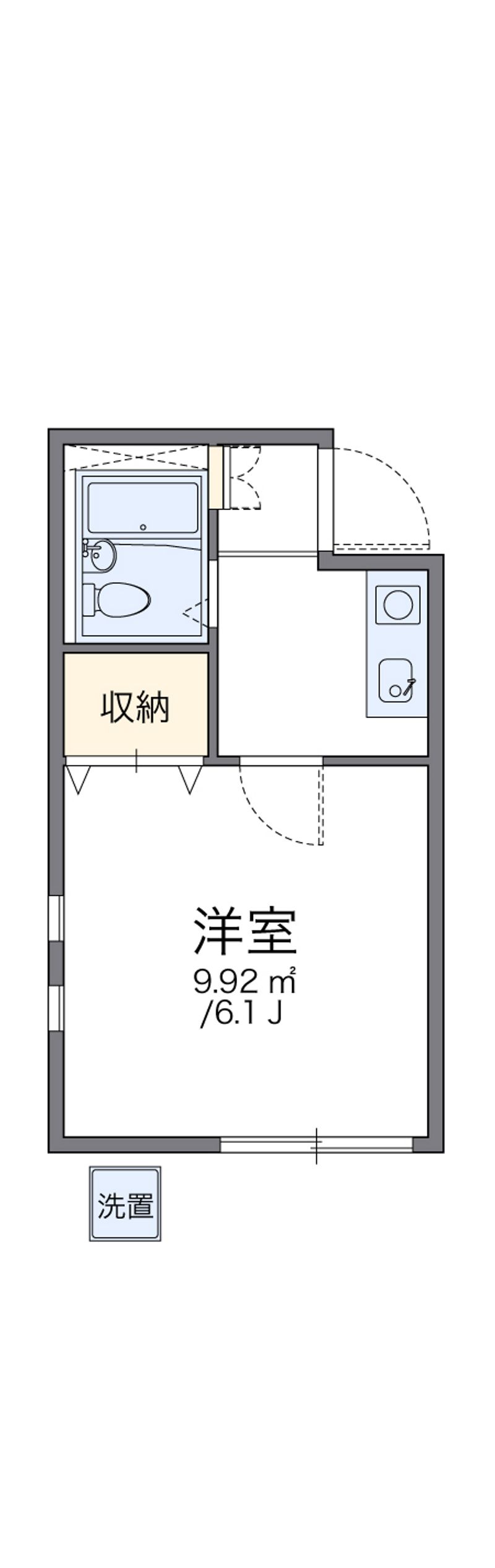 leopalace Suminodo Dai2 Sơ đồ nhà