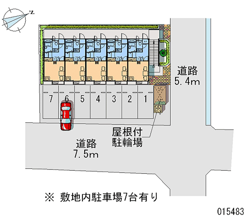 レオパレスＫ＆Ｋ 月極駐車場