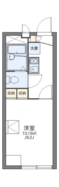 レオパレストゥインクル 間取り図