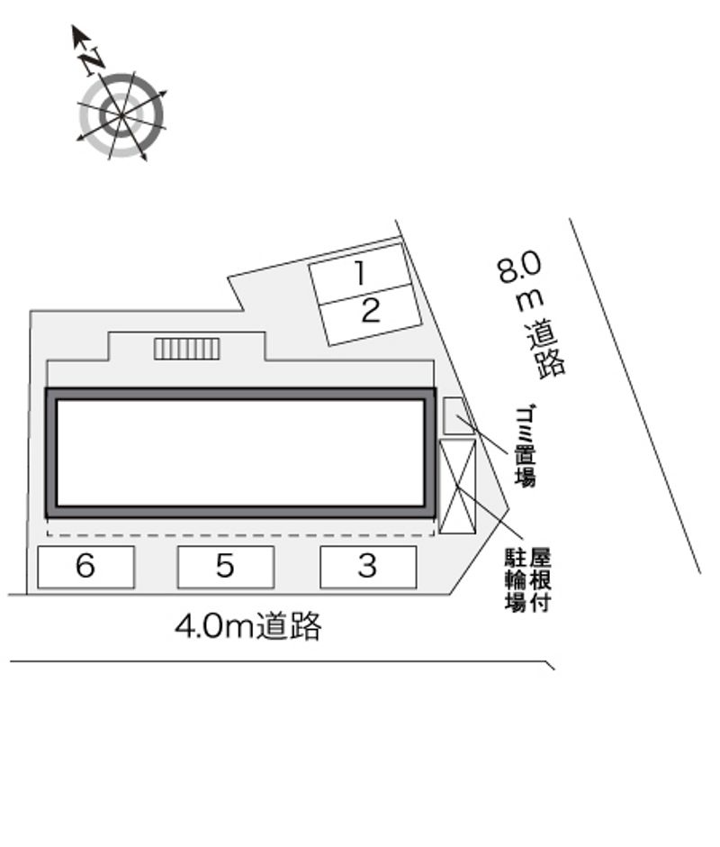 レオパレスアマルティア 配置図