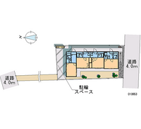 レオパレススプリーム三ッ沢 区画図