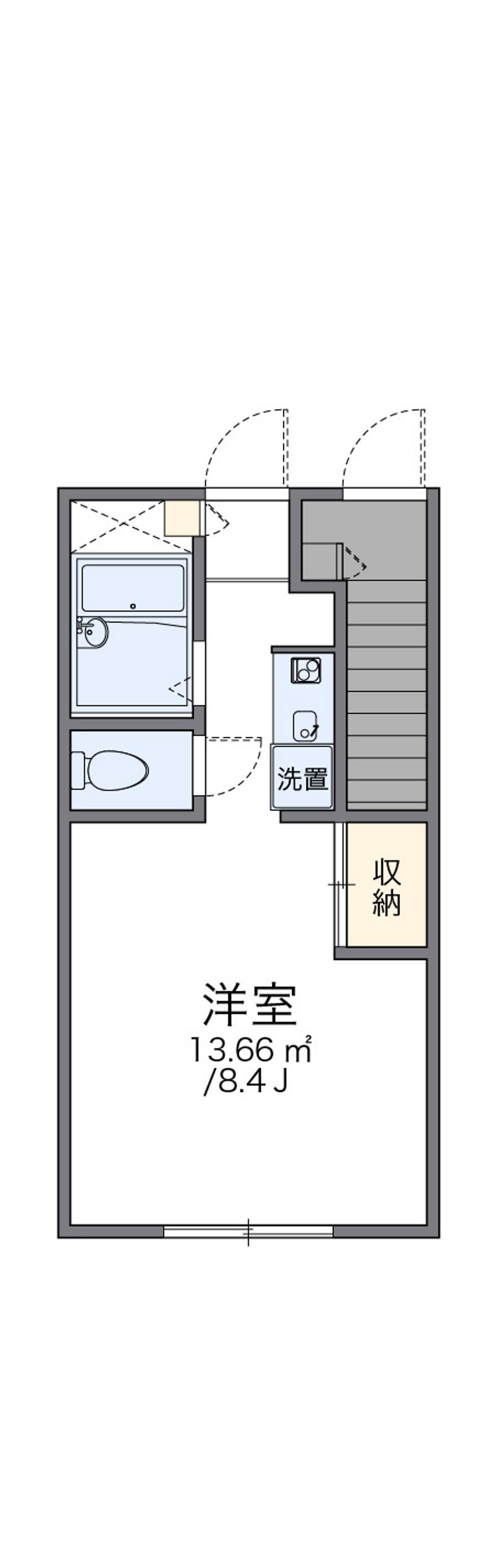 レオパレスＶｏｙａｇｅ 間取図