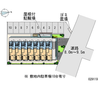 29119 Monthly parking lot