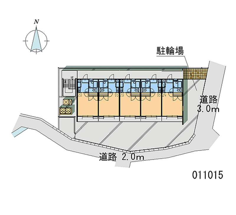 レオパレス栄 区画図