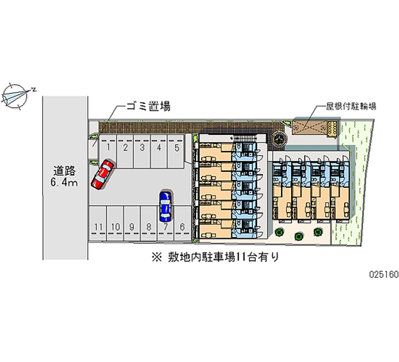 25160月租停车场