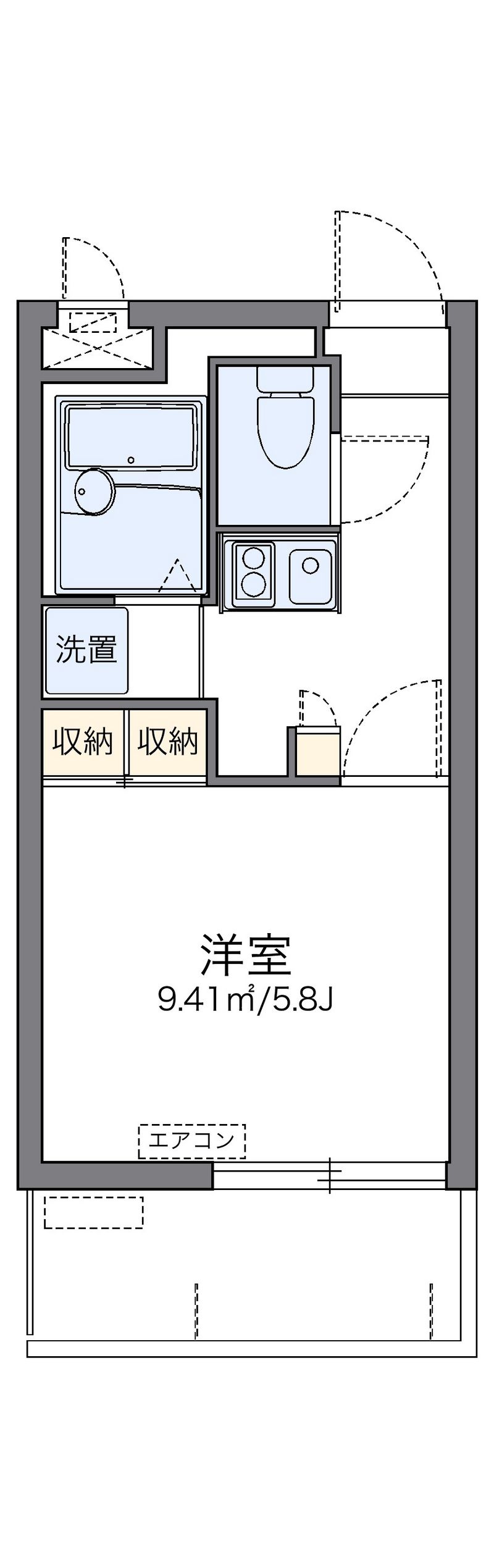 leopalace Familiar 5 Floor plan
