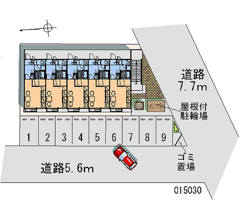 レオパレス昴 月極駐車場