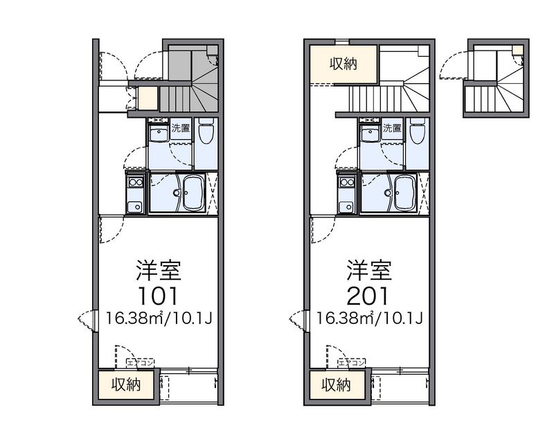 レオネクストハピネス 間取図