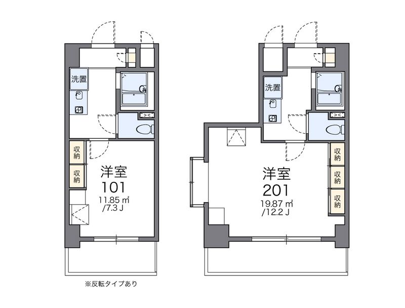 レオパレス伸夫 間取図