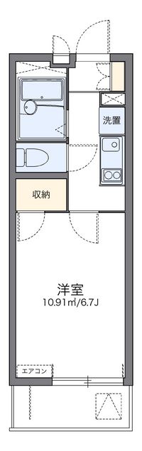 レオパレスＦＩＯＲＩ高松 間取り図