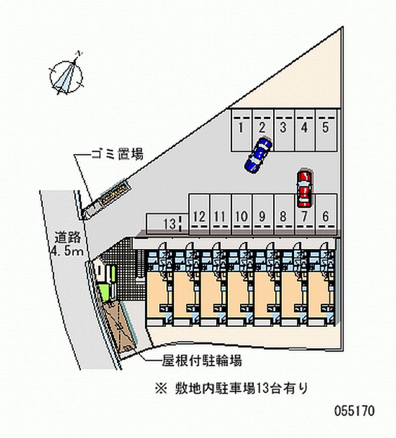 レオネクストクレールⅡ 月極駐車場