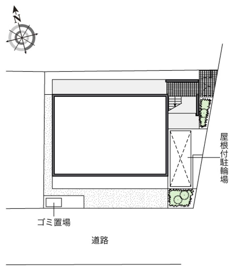 レオパレスルイ 配置図